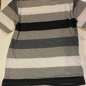 💎3 FOR $15💎 Faded Glory Kids Multi-Gray Striped Tee